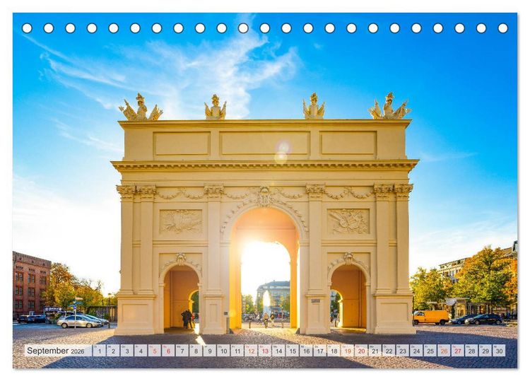 Produktbild: Potsdam Wundersch&ouml;ne Stadt (Tischkalender 2026 DIN A5 quer), CALVENDO Monatskalender