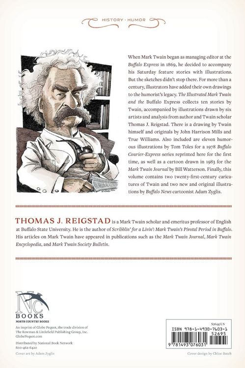 Produktbild: The Illustrated Mark Twain and the Buffalo Express