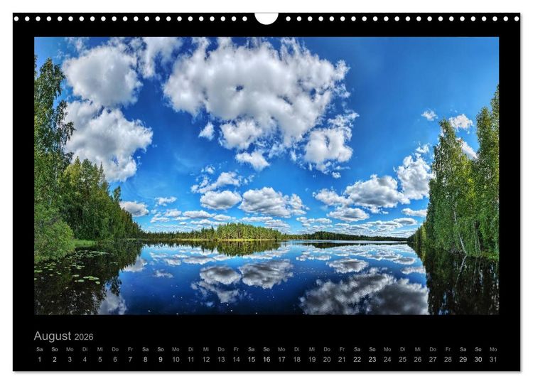 Produktbild: Finnland - Faszination S&uuml;dwesten (Wandkalender 2026 DIN A3 quer), CALVENDO Monatskalender