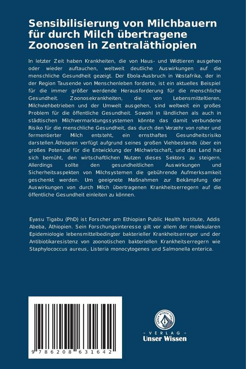 Produktbild: Sensibilisierung von Milchbauern f&uuml;r durch Milch &uuml;bertragene Zoonosen in Zentral&auml;thiopien