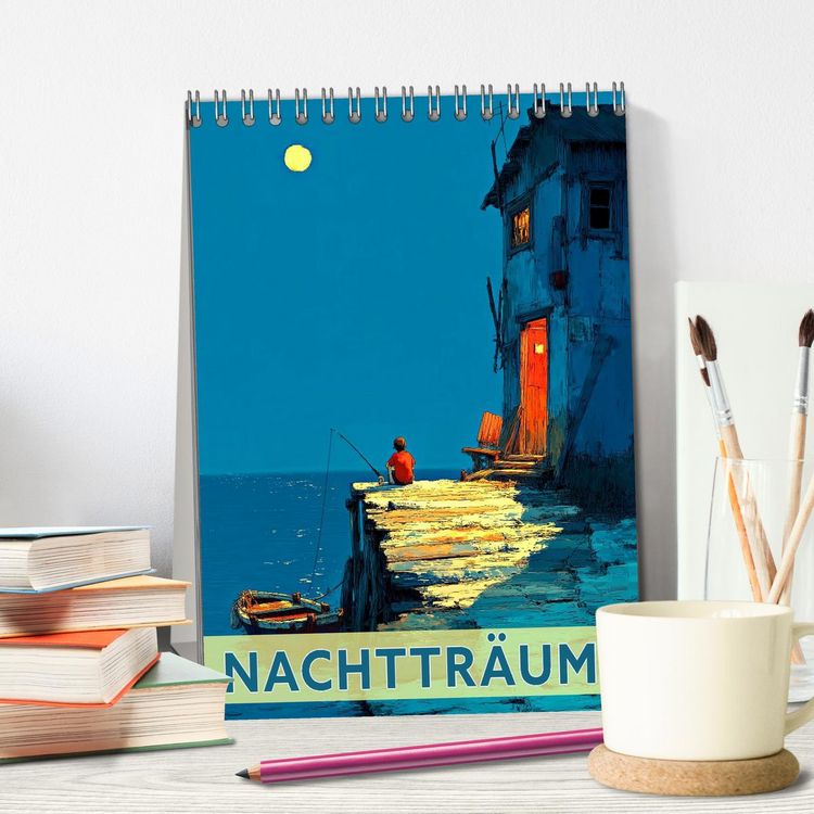 Produktbild: Nachttr&auml;ume (Tischkalender 2027 DIN A5 hoch), CALVENDO Monatskalender
