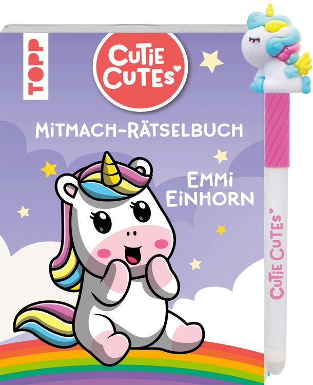 Produktbild: Cutie Cutes - Mitmach-R&auml;tselbuch. Emmi Einhorn