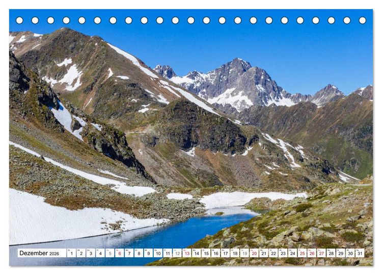 Produktbild: Tiroler Geschichten - Zwischen Innsbruck, Bergen und stillen Seen (Tischkalender 2026 DIN A5 quer), CALVENDO Monatskalender