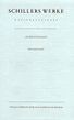 Produktbild: Schillers Werke. Nationalausgabe