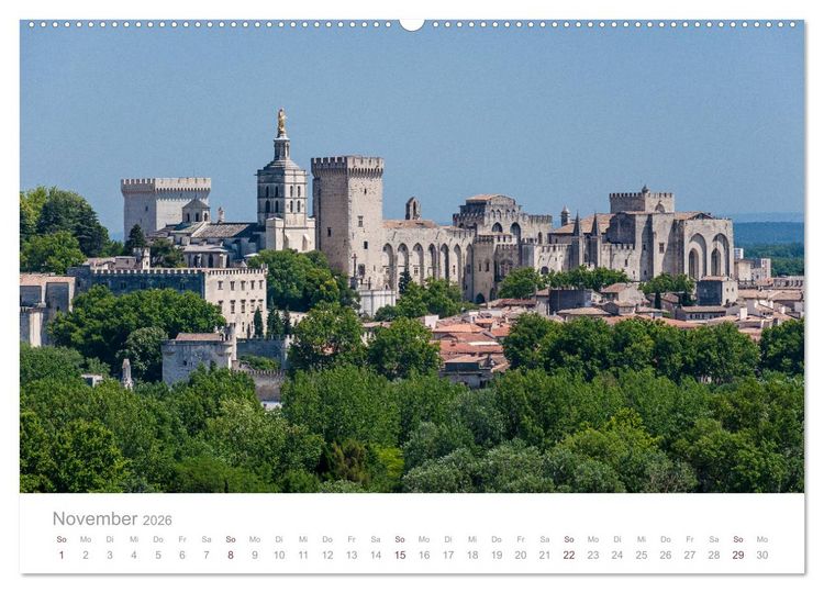 Produktbild: Provence: Malerisches S&uuml;dfrankreich (hochwertiger Premium Wandkalender 2026 DIN A2 quer), Kunstdruck in Hochglanz