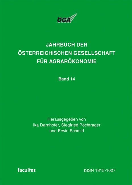Produktbild: Jahrbuch der &Ouml;sterreichischen Gesellschaft f&uuml;r Agrar&ouml;konomie / Standards in der Agrar- und Landwirtschaft