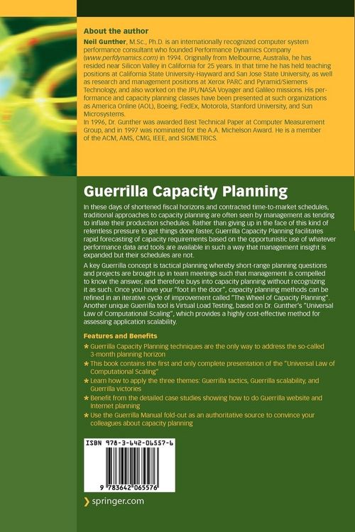 Produktbild: Guerrilla Capacity Planning
