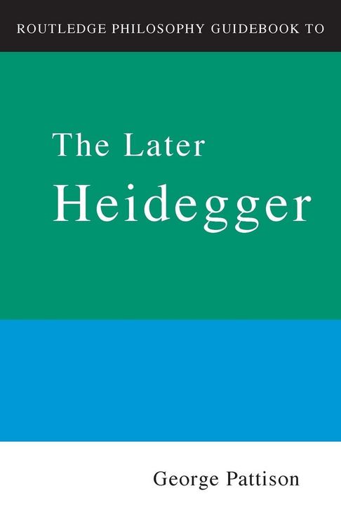 Produktbild: Routledge Philosophy Guidebook to the Later Heidegger