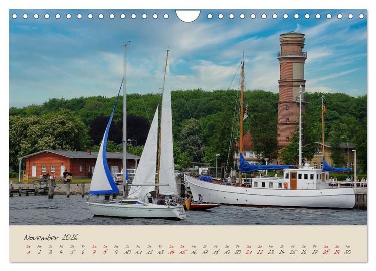 Produktbild: Liebenswertes Travem&uuml;de (Wandkalender 2026 DIN A4 quer), CALVENDO Monatskalender