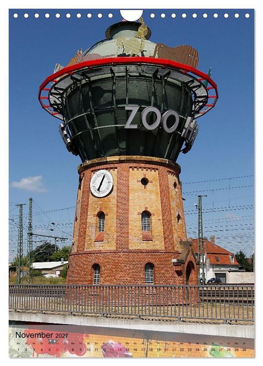 Produktbild: MEIN HALLE / SAALE (Wandkalender 2027 DIN A4 hoch), CALVENDO Monatskalender
