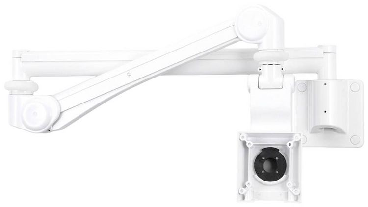 Produktbild: Neomounts FPMA-HAW300 Medical Monitor-Wandhalterung 1 Display(s) 25,4 cm (10") - 61 cm (24") Wei&szlig; Schwenkbar, Rotierbar, Neigbar, H&ouml;henverstellbar
