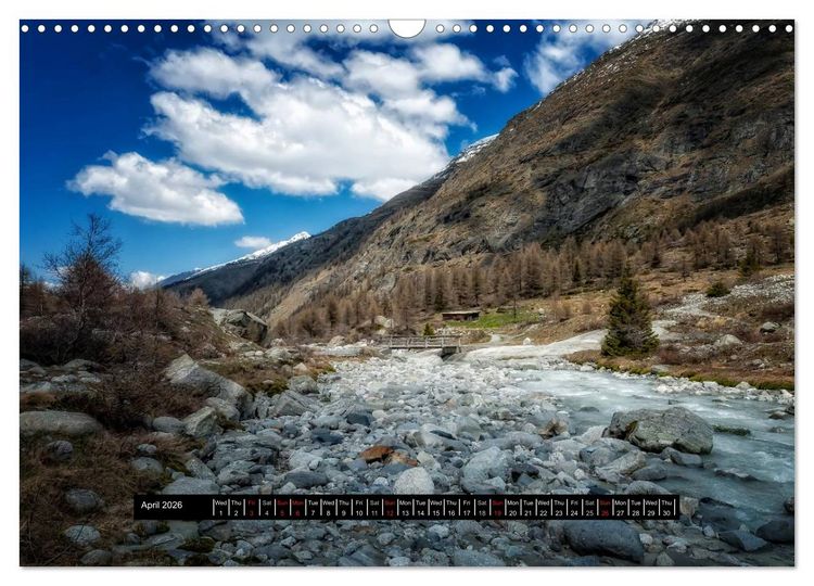 Produktbild: Landscapes of Swiss Alps (Wall Calendar 2026 DIN A3 landscape), CALVENDO 12 Month Wall Calendar