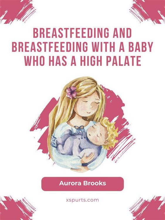 Produktbild: Breastfeeding and breastfeeding with a baby who has a high palate