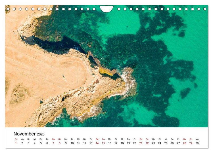 Produktbild: &Uuml;ber den Wolken - Spektakul&auml;re Luftaufnahmen (Wandkalender 2026 DIN A4 quer), CALVENDO Monatskalender