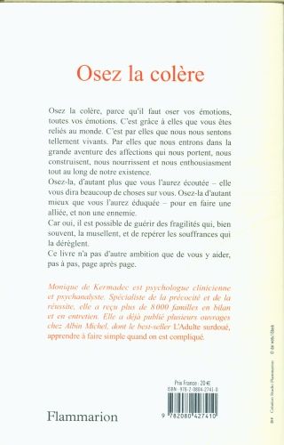 Produktbild: Osez la col&egrave;re : dis-moi quelle est ta col&egrave;re, je te dirai qui tu es