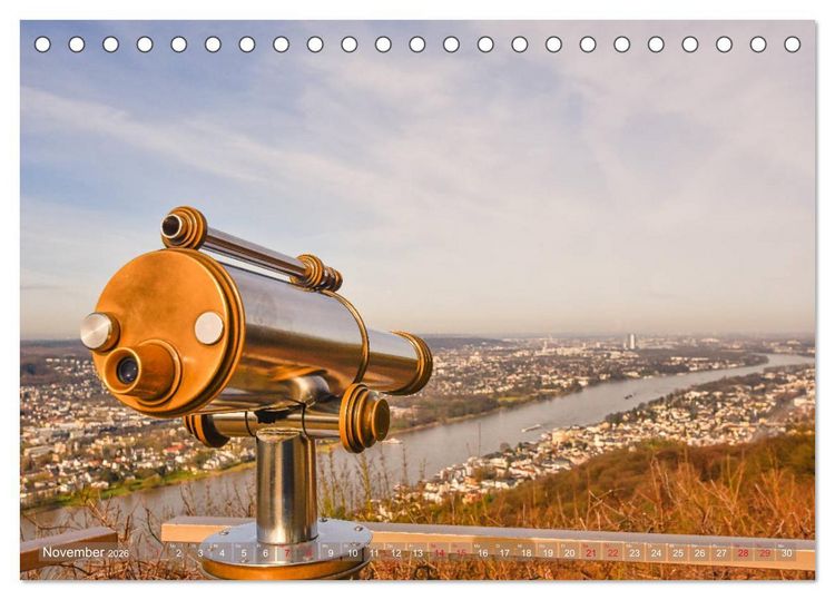 Produktbild: Nordrhein-Westfalen - Ein malerischer Spaziergang (Tischkalender 2026 DIN A5 quer), CALVENDO Monatskalender