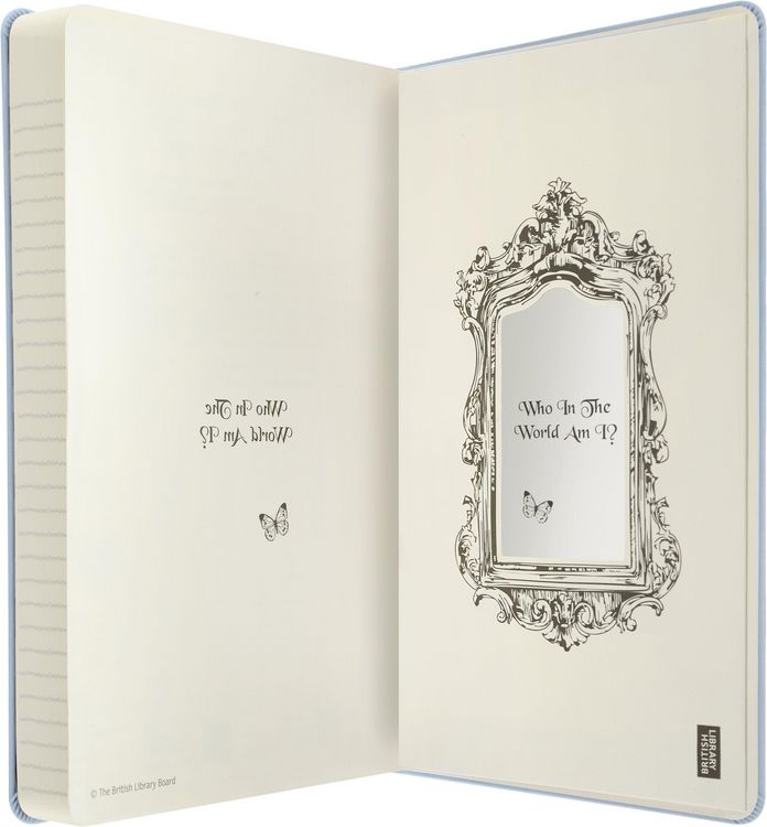 Produktbild: Moleskine Alice im Wunderland 12 Monate Tageskalender 2027, L/A5, 1 Tag = 1 Seite, fester Einband