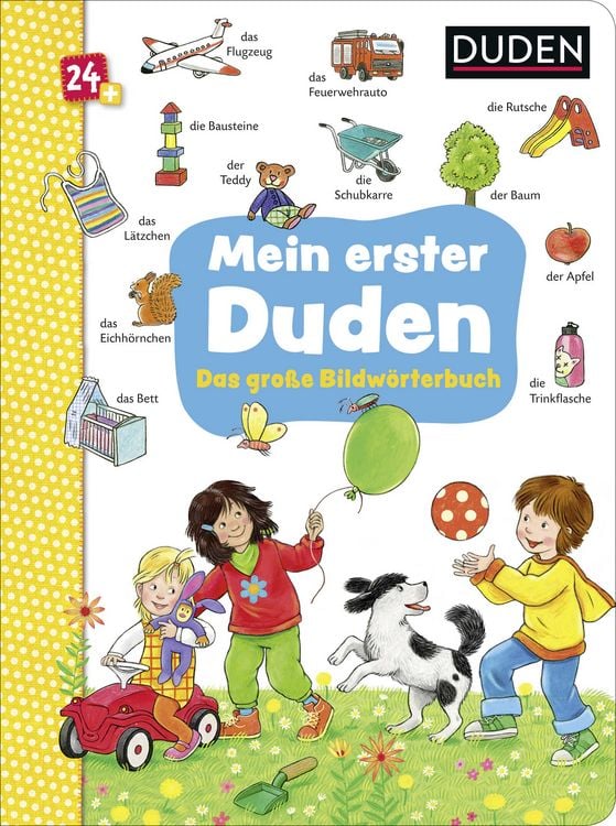 Produktbild: Duden 24+: Mein erster Duden. Das gro&szlig;e Bildw&ouml;rterbuch