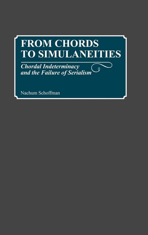Produktbild: From Chords to Simultaneities