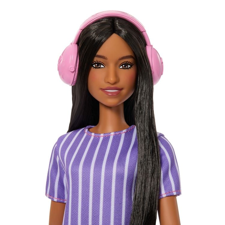 Produktbild: Barbie Fashionista mit lila Streifen