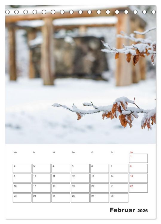 Produktbild: Wittgenstein &ndash; Eine Region mit beeindruckend sch&ouml;ner Landschaft (Tischkalender 2026 DIN A5 hoch), CALVENDO Monatskalender