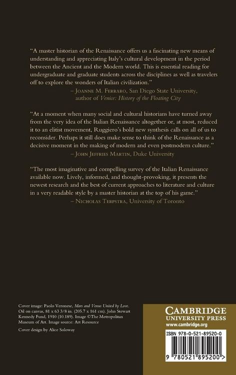 Produktbild: The Renaissance in Italy