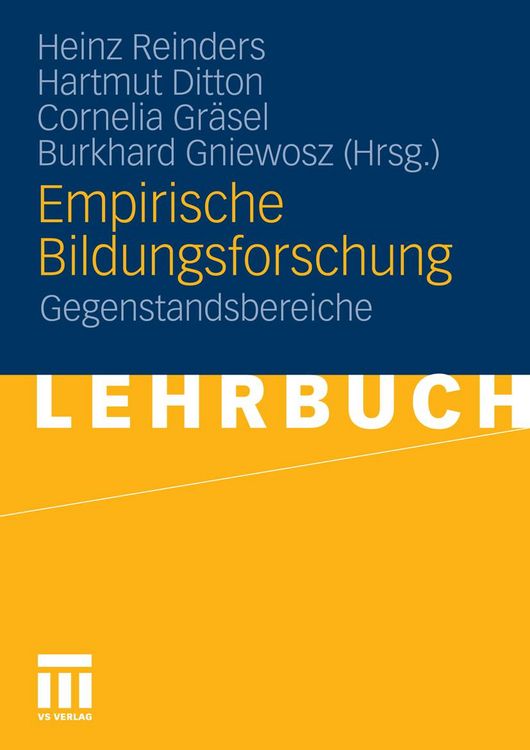 Produktbild: Empirische Bildungsforschung