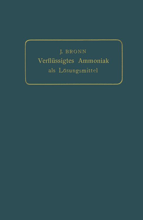 Produktbild: Verfl&uuml;ssigtes Ammoniak als L&ouml;sungsmittel
