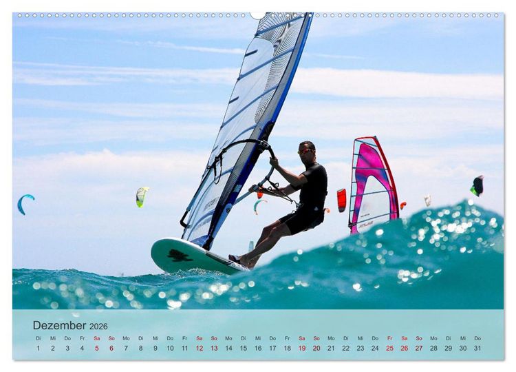 Produktbild: Wassersport - Fun pur (Wandkalender 2026 DIN A2 quer), CALVENDO Monatskalender