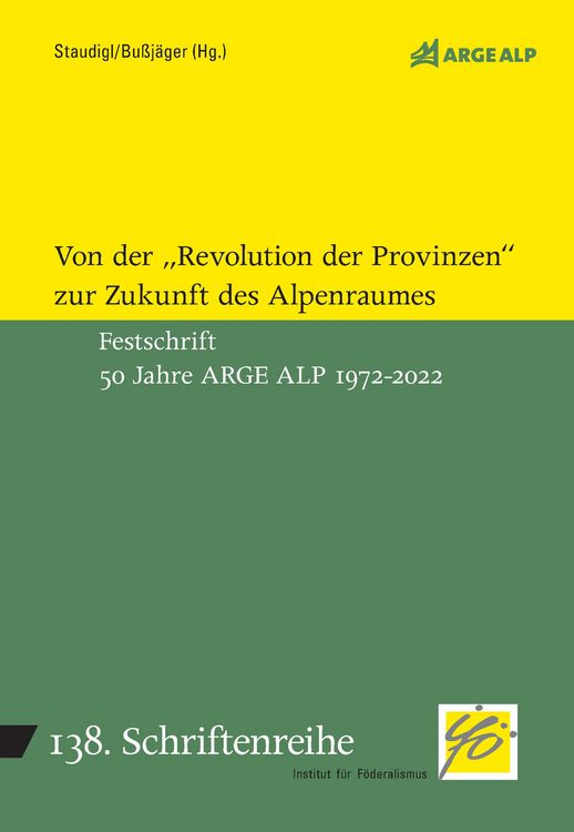 Produktbild: Von der Revolution der Provinz zur Zukunft des Alpenraumes