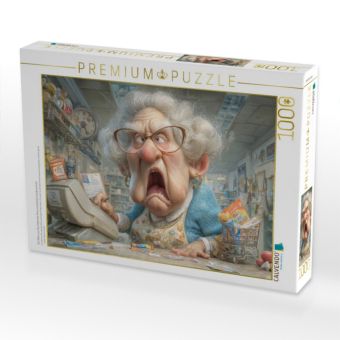 Produktbild: CALVENDO Puzzle Ein Motiv aus dem Kalender Oma macht jetzt Sonderschicht | 1000 Teile Lege-Gr&ouml;&szlig;e 64x48cm Foto-Puzzle f&uuml;r gl&uuml;ckliche Stunden
