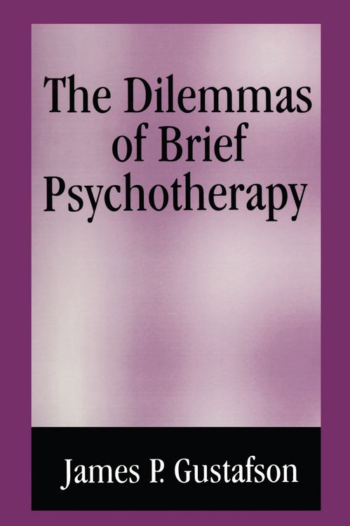 Produktbild: The Dilemmas of Brief Psychotherapy