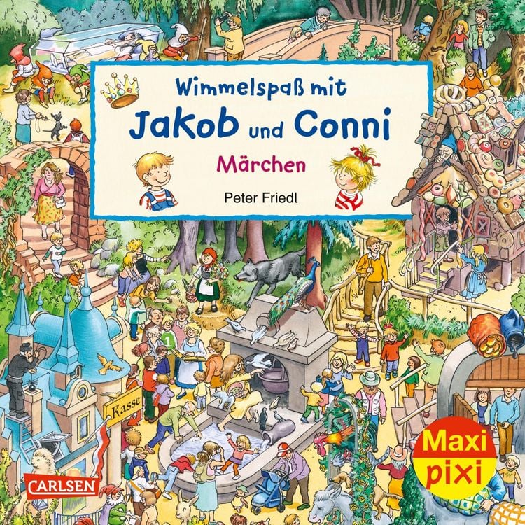 Bild vom Artikel Maxi Pixi 377: Wimmelspaß mit Jakob und Conni: Märchen vom Autor Carlotta Schade