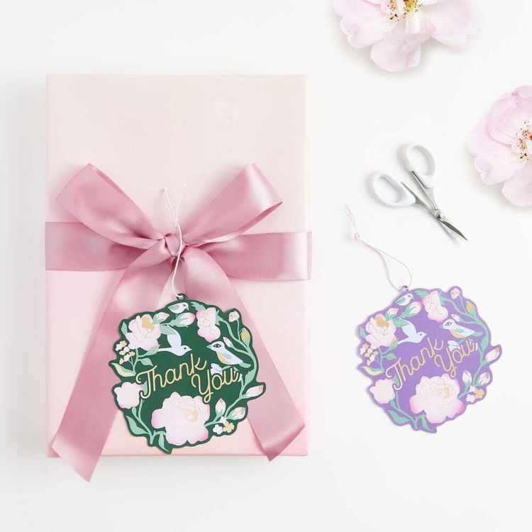 Produktbild: Geschenkanh&auml;nger La Vie en Rose, Thank