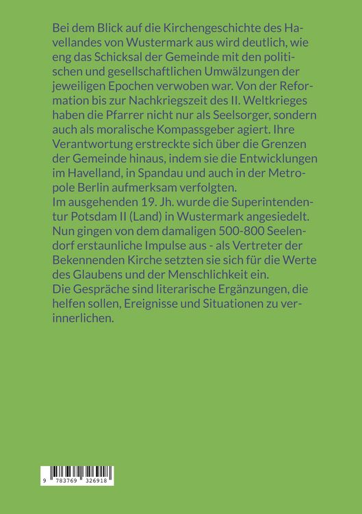Produktbild: M&auml;nnergespr&auml;che in Wustermark