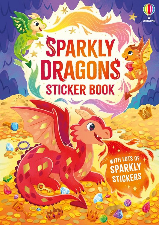 Produktbild: Sparkly Dragons Sticker Book