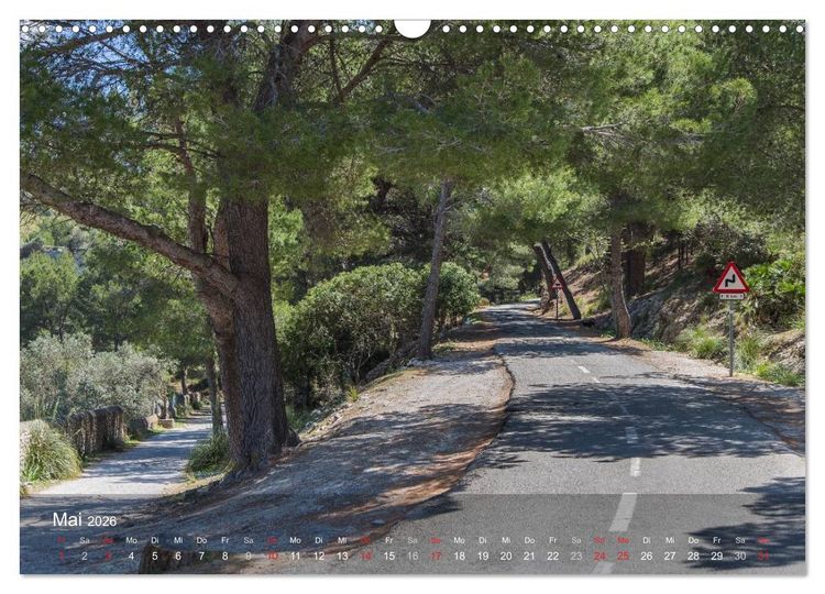 Produktbild: Mit dem Rennrad auf Mallorca (Wandkalender 2026 DIN A3 quer), CALVENDO Monatskalender