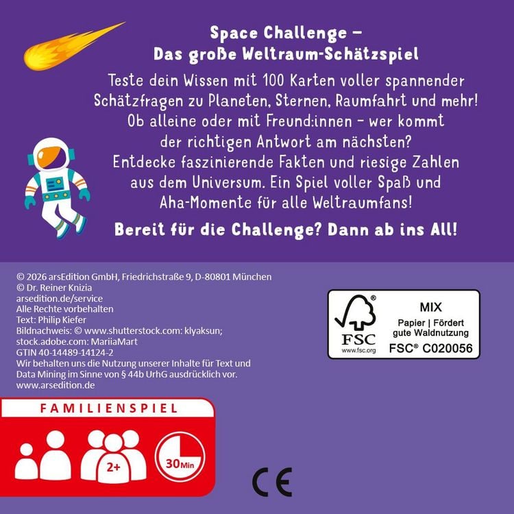 Produktbild: Science & Kids &ndash; Space Challenge