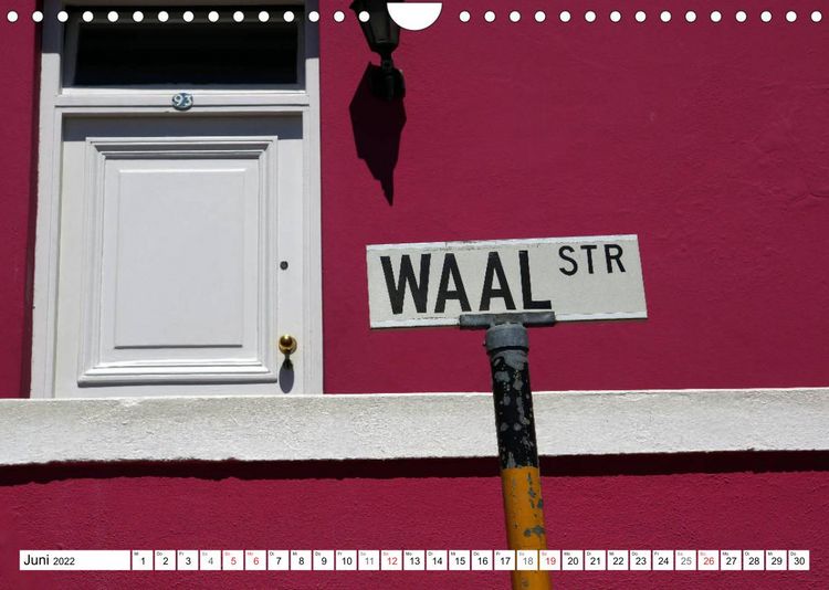 Produktbild: Bo-Kaap - Kapstadt buntestes Stadtviertel (Wandkalender 2022 DIN A4 quer)