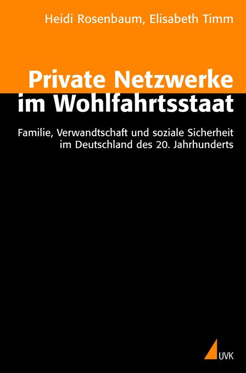 Produktbild: Private Netzwerke im Wohlfahrtsstaat