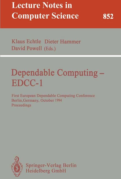 Produktbild: Dependable Computing - EDCC-1