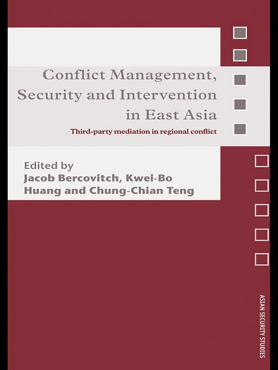 Produktbild: Conflict Management, Security and Intervention in East Asia