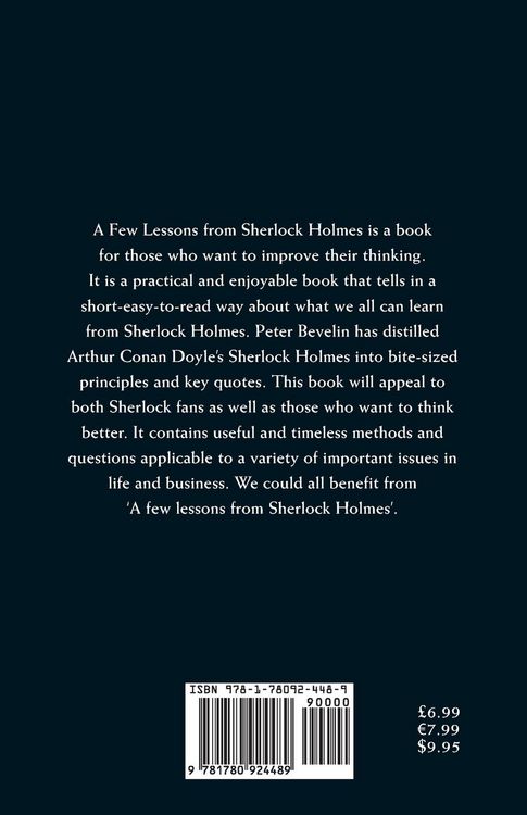 Produktbild: A Few Lessons from Sherlock Holmes