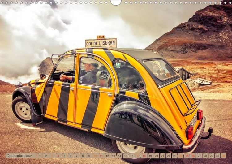 Produktbild: Die Legende - die Ente, Citro&euml;n 2CV (Wandkalender 2022 DIN A3 quer)