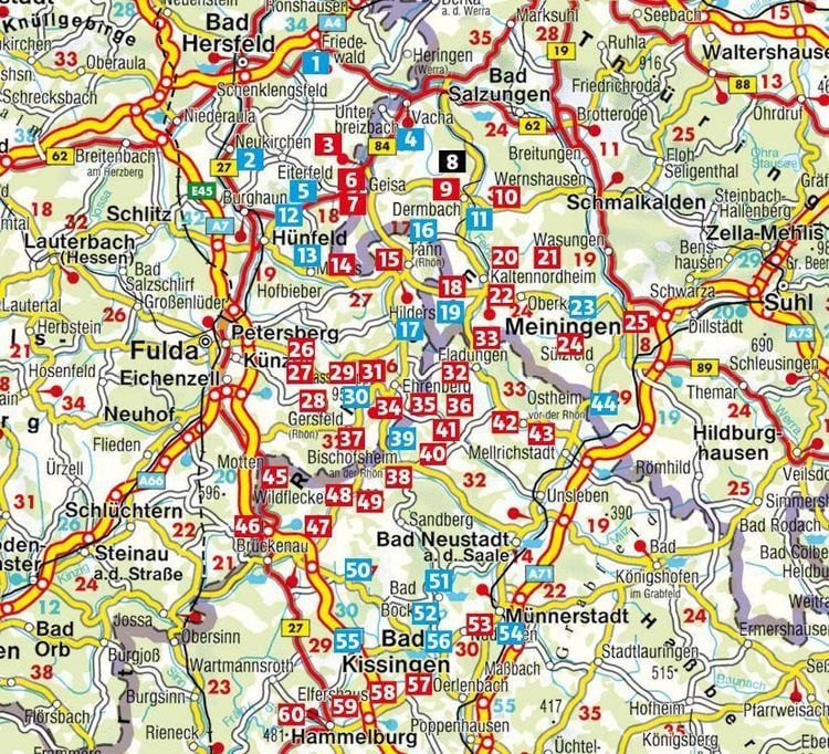 Produktbild: ROTHER Wanderf&uuml;hrer Rh&ouml;n. 60 Panoramatouren im UNESCO-Biosph&auml;renreservat Rh&ouml;n und entlang des &raquo;Gr&uuml;nen Bands&laquo;