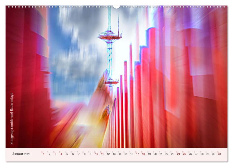 Produktbild: Dreieich bewegt (hochwertiger Premium Wandkalender 2026 DIN A2 quer), Kunstdruck in Hochglanz