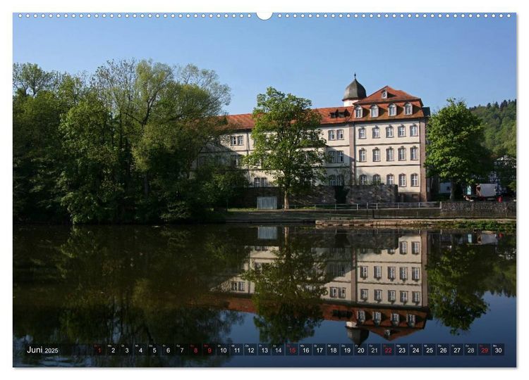 Rotenburg an der Fulda (hochwertiger Premium Wandkalender 2025 DIN A2 quer), Kunstdruck in Hochglanz