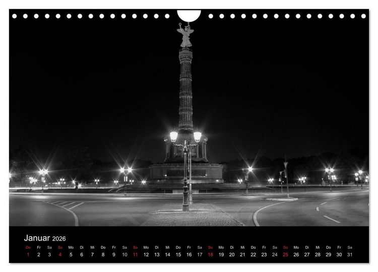Produktbild: Berlin (Wandkalender 2026 DIN A4 quer), CALVENDO Monatskalender