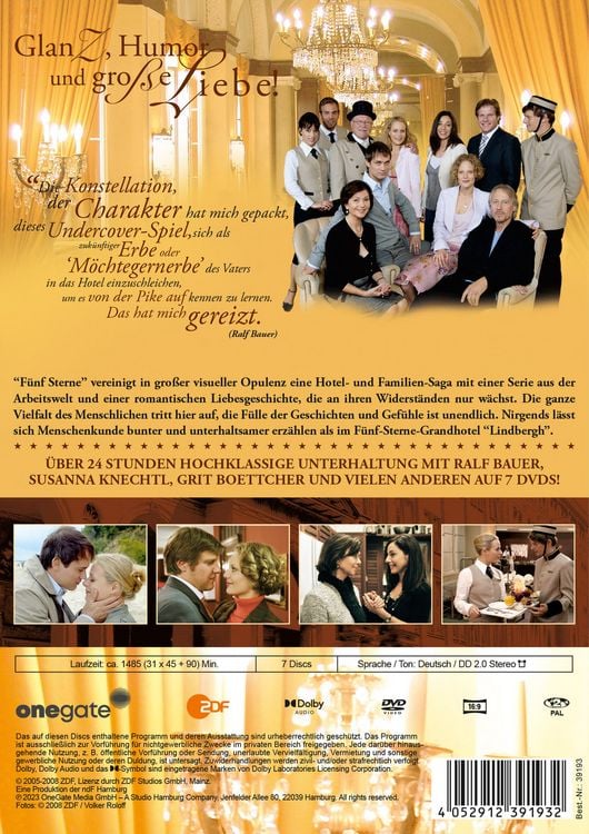 Produktbild: F&uuml;nf Sterne - Die komplette Serie [7 DVDs]