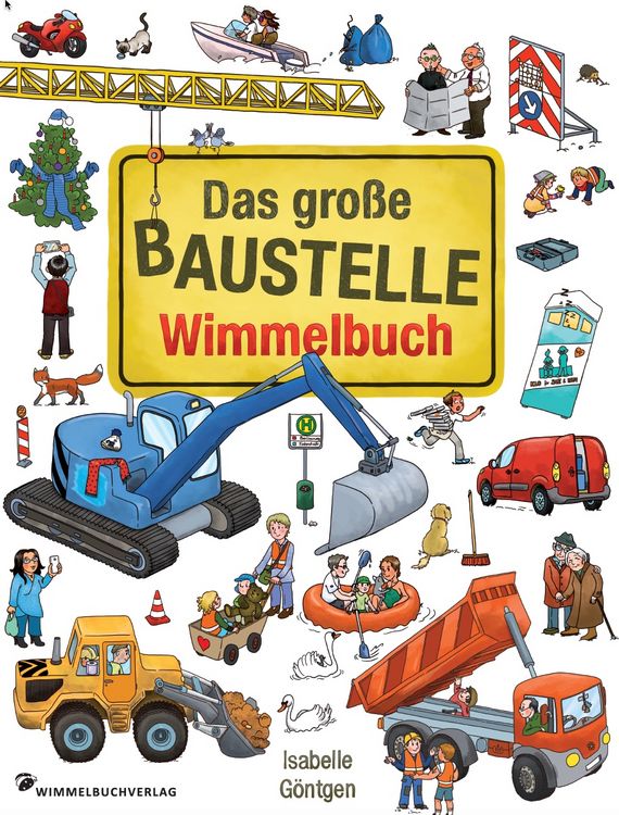 Produktbild: Das gro&szlig;e Baustelle Wimmelbuch